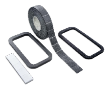 Punched parts Seals for add-on parts.